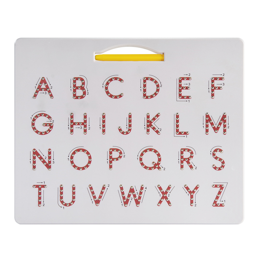 Educatief Brief Speelgoed 2 In 1 Magnetische Tekentafel Alfabet Letter Alfabet Stickers Speelgoed Educatief Letters Voor Kinderen #40
