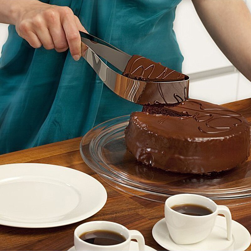 Rvs Cake Slicer Server Bakken Tools Cake Snijders Mes Cookie Fondant Dessert Gereedschap Keuken Gadgets