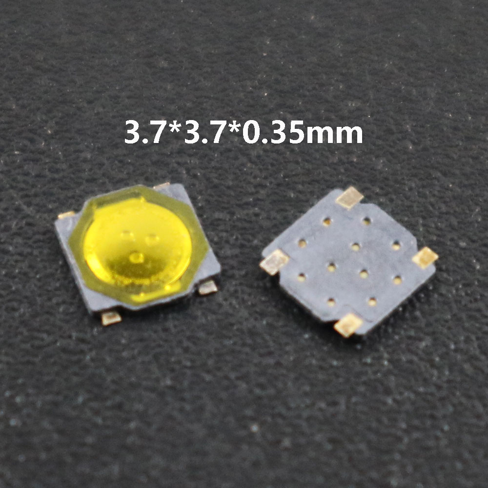 10Pcs/Lot Micro Tactile Push Button Touch Tact Waterproof Switch Kit 4x4/5x5/4.5x4.5 SMT Touch Switch 4 Pin LCD Monitor Repair: Beige