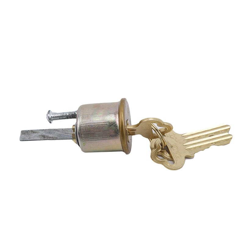 Retro Door Lock Strong Deadbolt Home Security Universal Exterior Anti-theft Locks Multiple Insurance Smooth Accessory