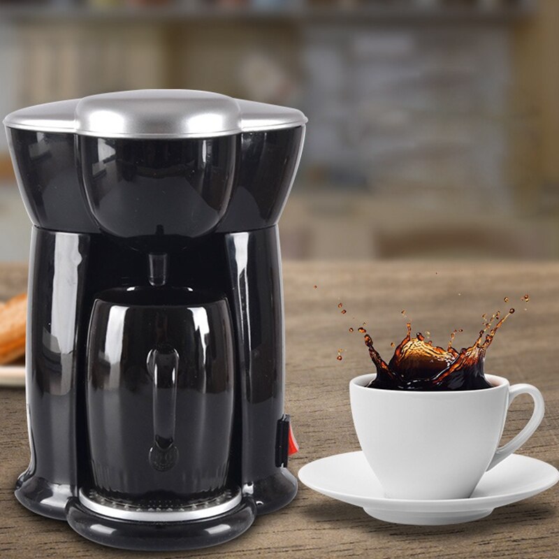 2020Mini American Coffee Machine Automatic Drip Coffee Maker Single Cup Coffee a49: US