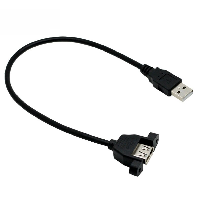 USB 2.0 Extension Cord With Ear usb extension Cable Male to Female Wire Extend Can Be Fixed For PC Laptop USB cable Extender