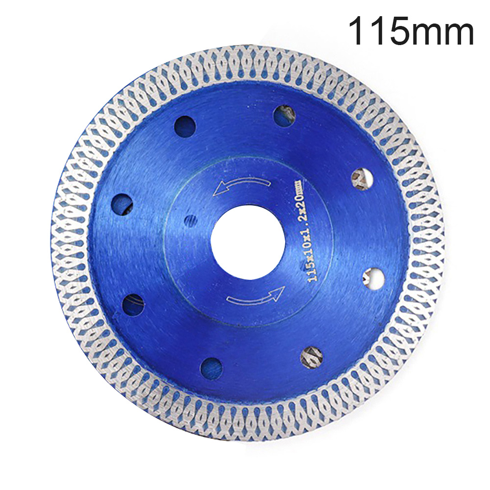 105/115/125Mm Wave Stijl Diamant Zaagblad Voor Porseleinen Tegel Keramische Droog Snijden Agressieve Disc Marmer graniet Steen Zaagblad: 02