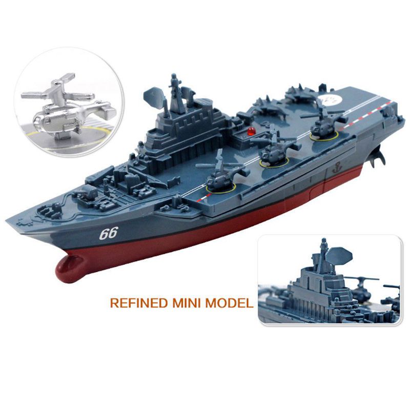 Barco RC 2,4 GHz, barco de Control remoto, portaaviones, buque de guerra, Crucero de batalla, barco de alta velocidad, juguete de carreras RC