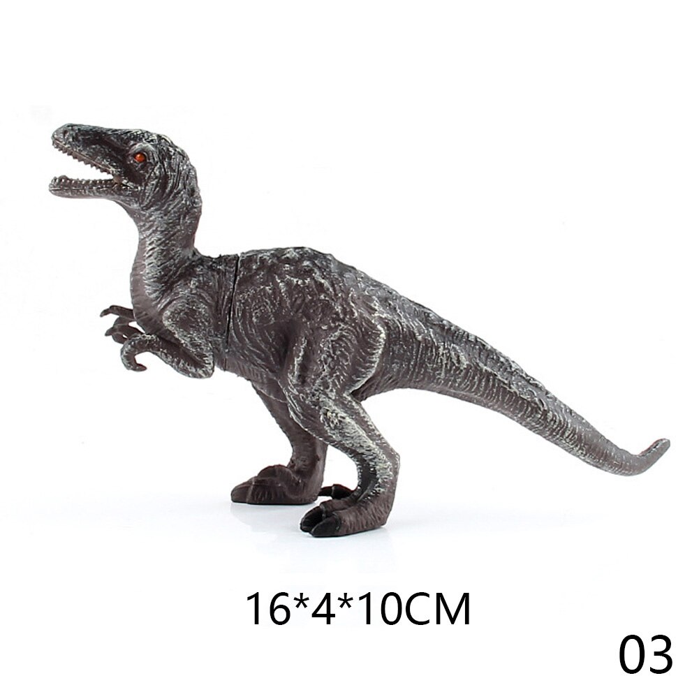 13 stili Action figure e giocattoli modello Brachiosaurus Plesiosaur Tyrannosaurus Dragon Dinosaur Collection collezione di animali modello giocattolo: Tyrannosaurus02