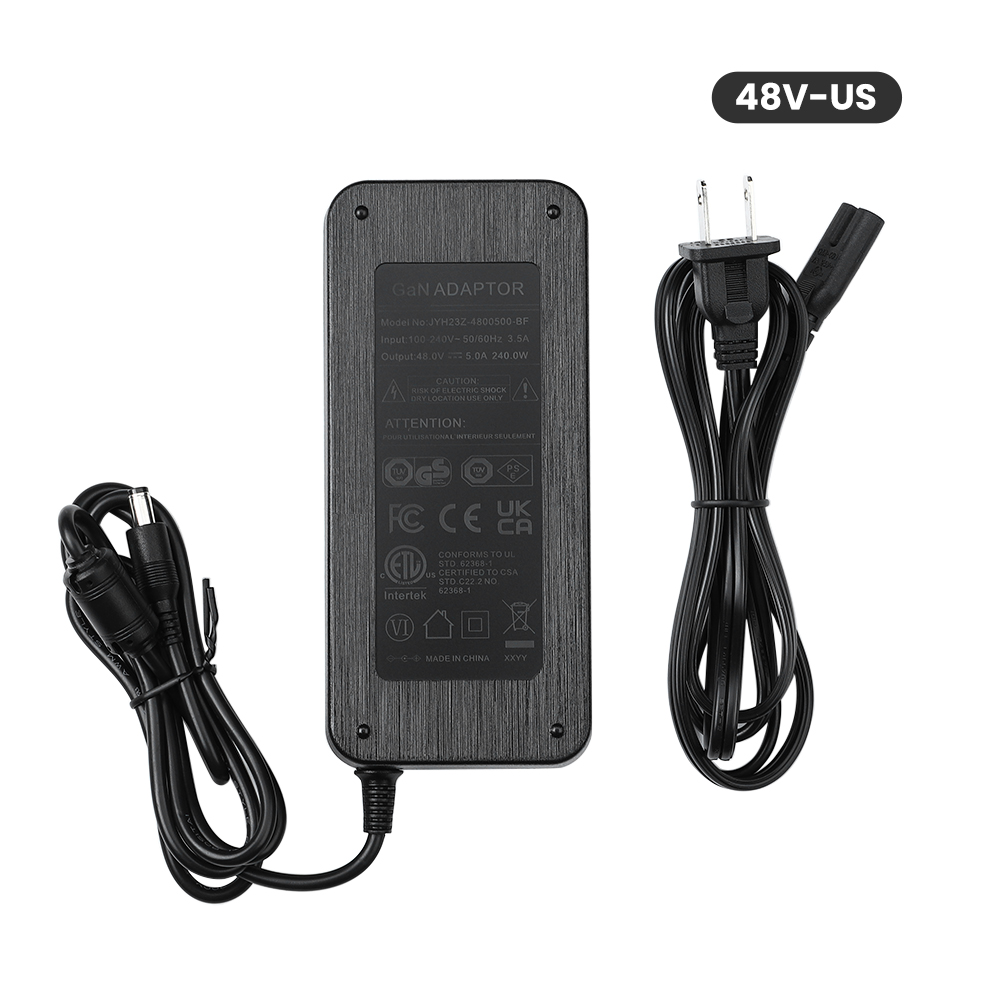 AIYIMA 48V 5A Amplifier Gan Power Adapter Power Supply For TPA3255 TAS5630 Sound Amplifier Audio Amplificador for A07 MAX A08: Silver