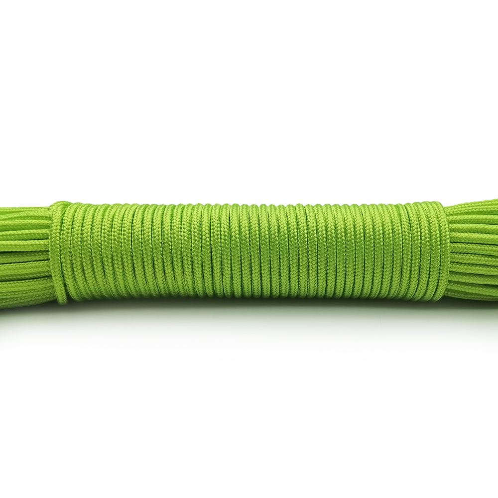 Diameter 2Mm 100Meter Deepred Touw Parachute Cord Koord Touw Klimmen Camping Survival Apparatuur Paracord Armband: Blauw / Overigen