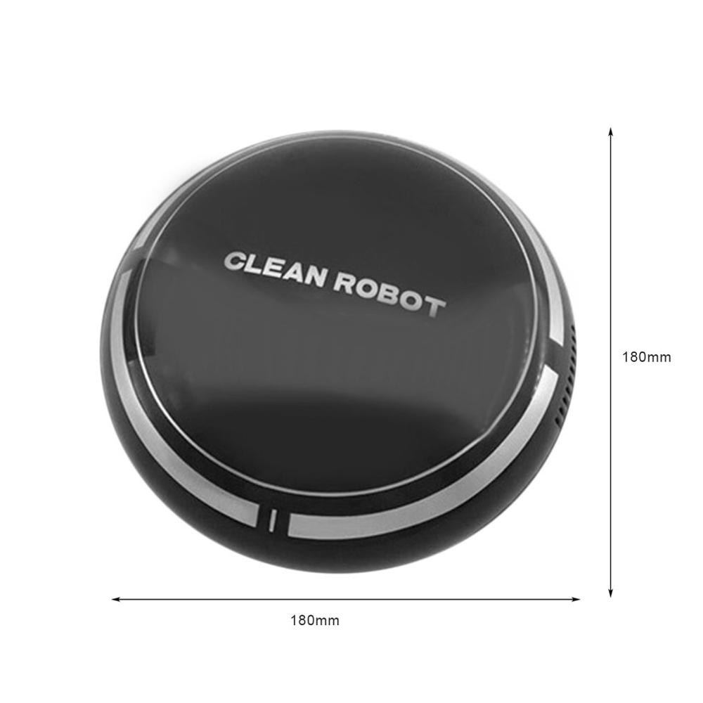 Household Mini Cartoon Rechargeable Smart Sweeping Robot Slim Sweep Suction Machine Small Mini Vacuum Cleaner Robot