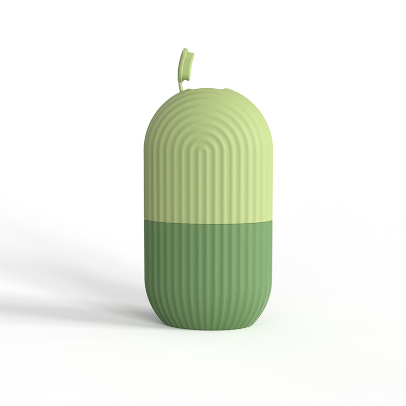 Gezichtsijsblokjesvorm van siliconen, geschikt voor het invriezen van ijsblokjes, een schoonheidsbehandeling voor het gezicht, geschikt voor het masseren van gezwollen ogen, hydraterend, wasbaar en geschikt voor de oven, roze.: Reseda