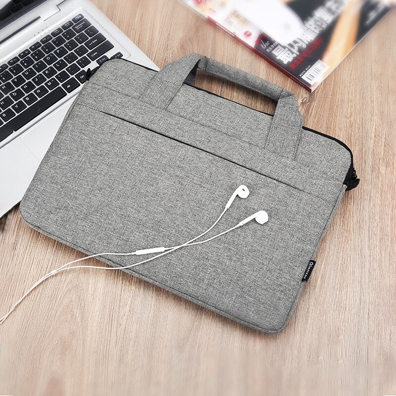 Thin Section Laptop Briefcase Men Women Portable Document Bag Travel Liner Package Ipad Phone Storage Pouch Accessories Supplies