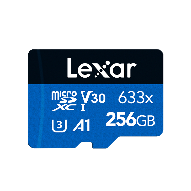 Lexar Micro SD-Karte 32 GB 64 GB 128 GB 256 GB 512 GB Speicherkarte A1 microSD TF-Karte für Telefonspeicher Flash-Karte mit USB 3.2-Leser: 8 GB