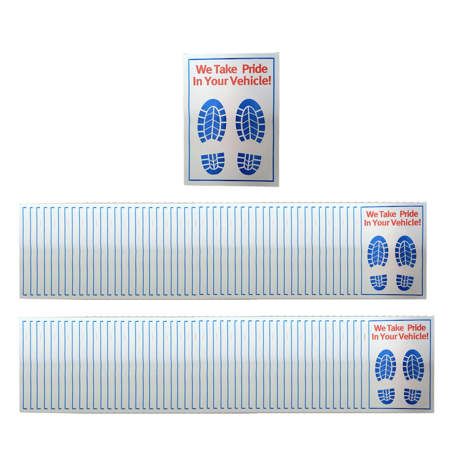 Disposable Car Mat Paper Floor Mat Protector Practical Utility Folding Floor Mats for Car Detailing Protection Car Hotel