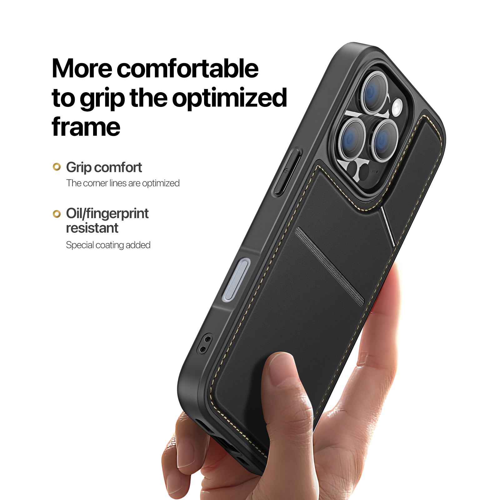 Funda magnética DUX DUCIS 3 en 1 para iPhone 16 Pro Max, funda 15 plus 14 13 Magsafe, funda multifuncional con soporte para teléfono, billetera
