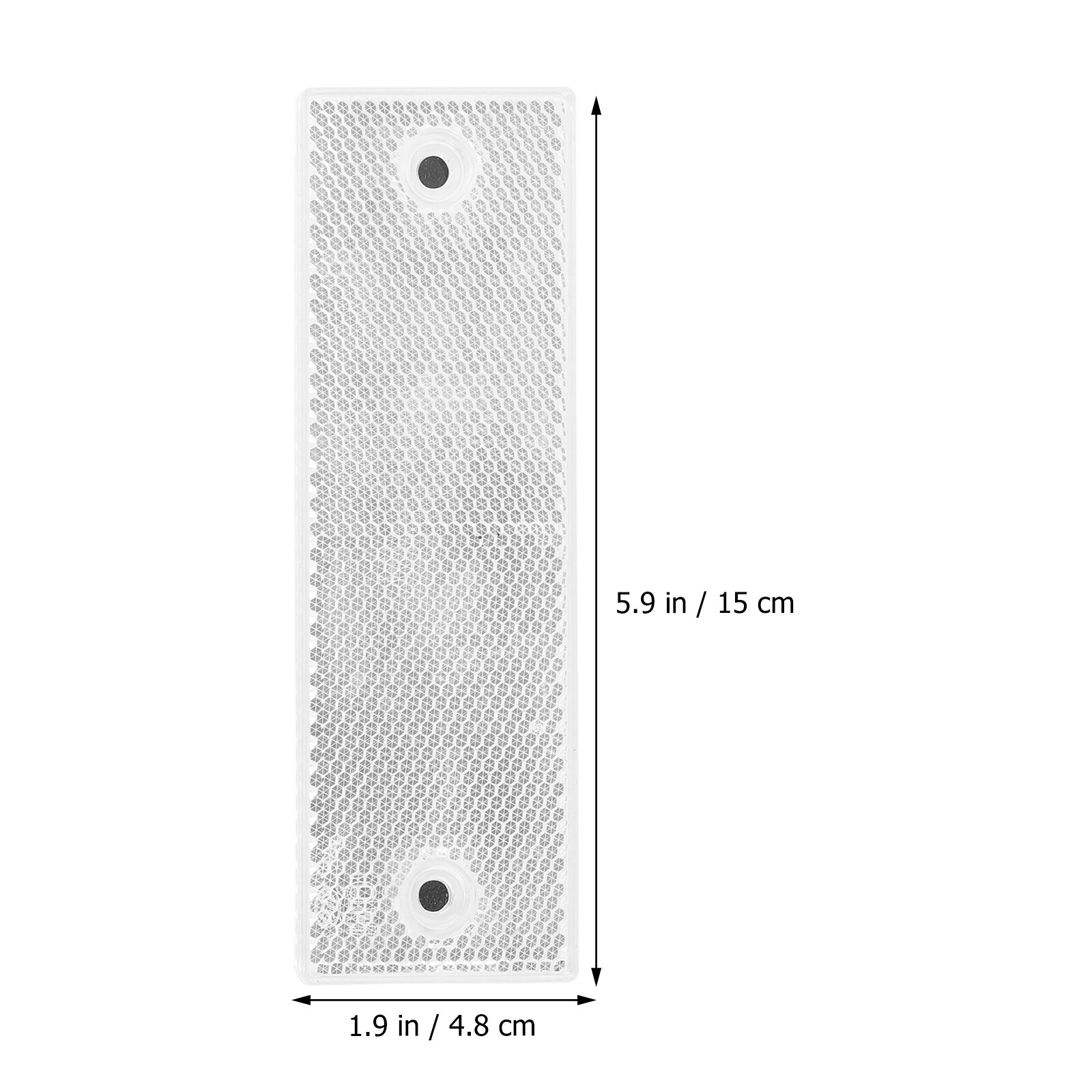 20 Pcs Waterdichte Auto Reflectoren Reflecterende Boards Reflecterende Strip Waarschuwing Tapes