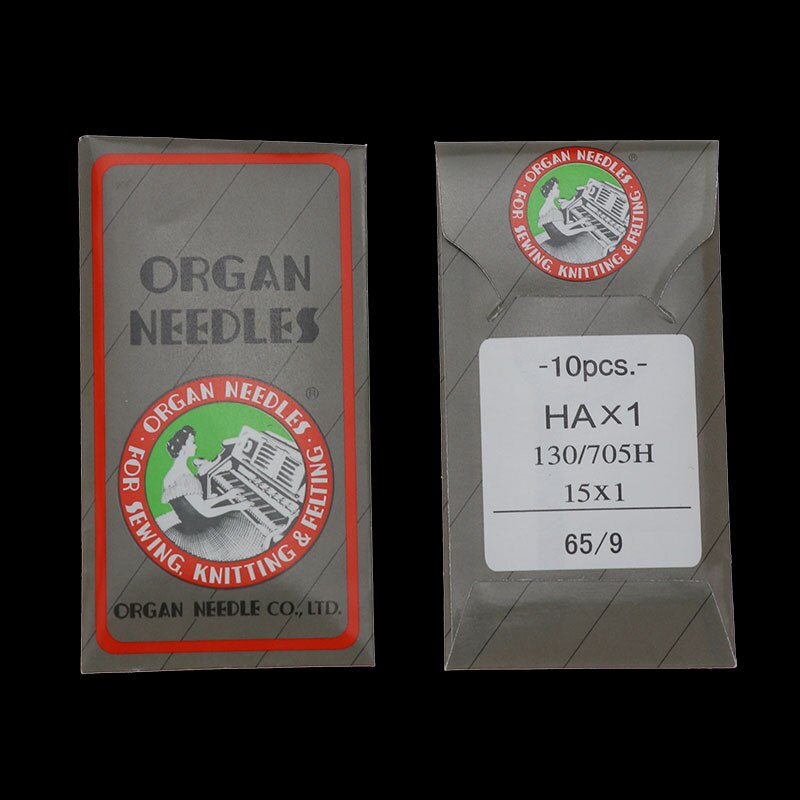 ha *1 sy nåler japan orgel hus symaskin nåler til sanger bror størrelse 8,9,10,11,12,14, 16 ,18: 65-9