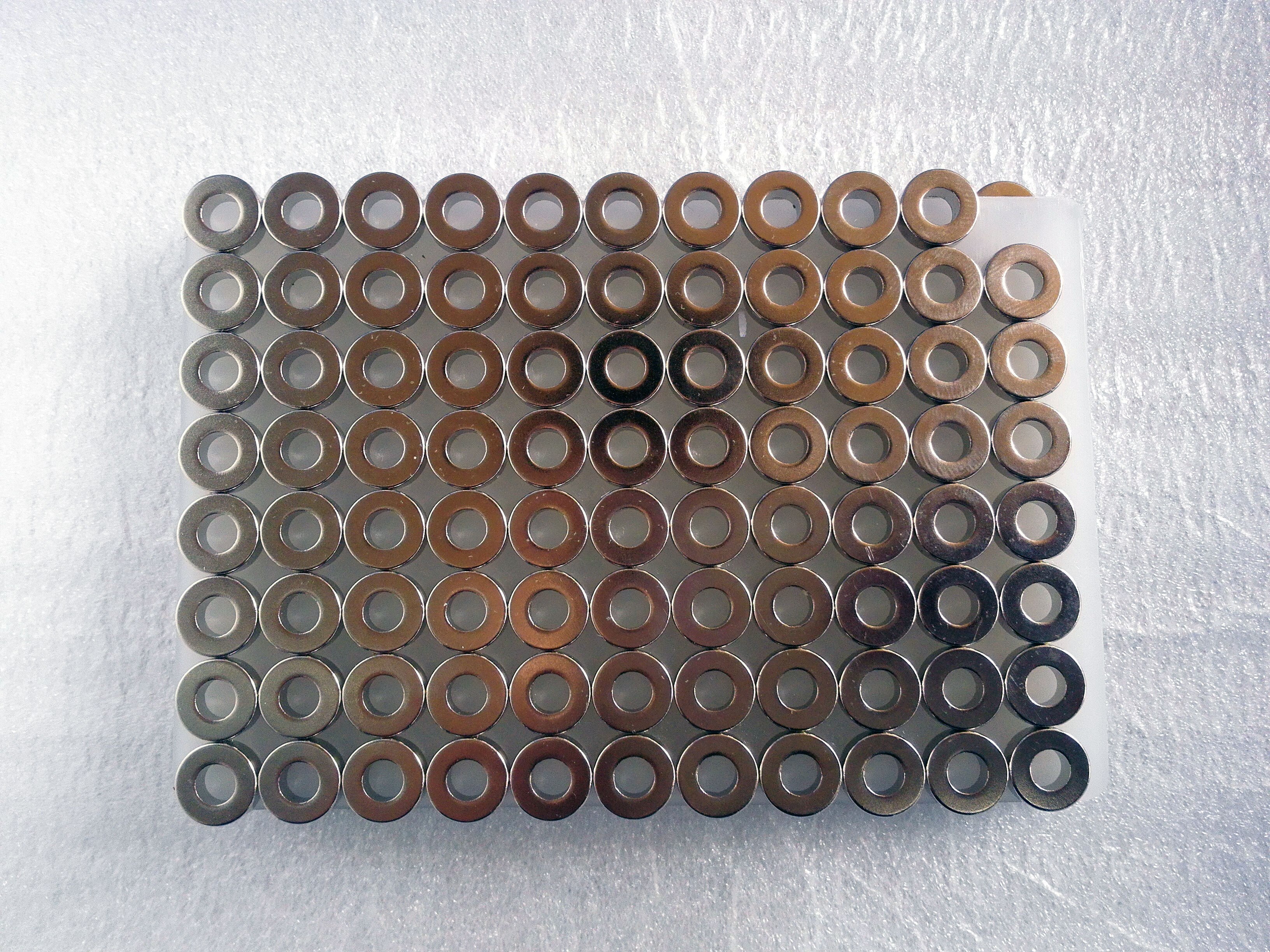 Hoge Temperatuur en Hoge Magnetisme van Stalen Ring Magneet voor Borstelloze Motor Matching Magnetische Ring Encoder Motor