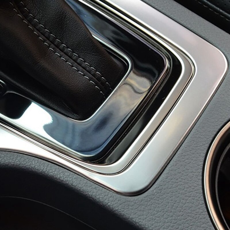 Stainless Gear Panel Cover Trim Gear Shift Frame Car Interior Accessories for Ford Ranger Everest Endeavour T6