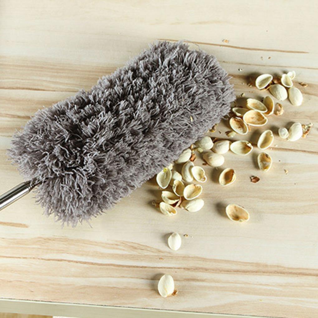 Microfiber Dust Duster Adjustable Long Handle Cleaner Wall Window Ceiling Curtain Car Windshield Cleaning Tool