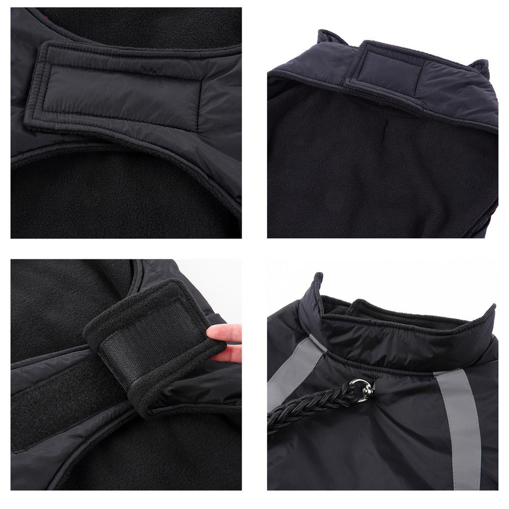 Winter Pet Dog Jackets Waterproof Warm Reflective Cloth #W0