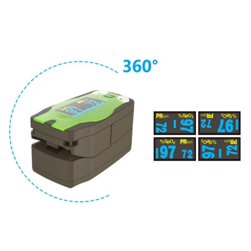 Pulse Oximeter for Baby Kid Finger Heart Rate Blood Oxygen Saturation Monitor 964E