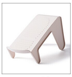 Wardrobe Shoe Storage Hanger Rack Save Space Two-dimensional Stereo Storage Shoe Rack Hanger Holder Organizer: Beige(S)