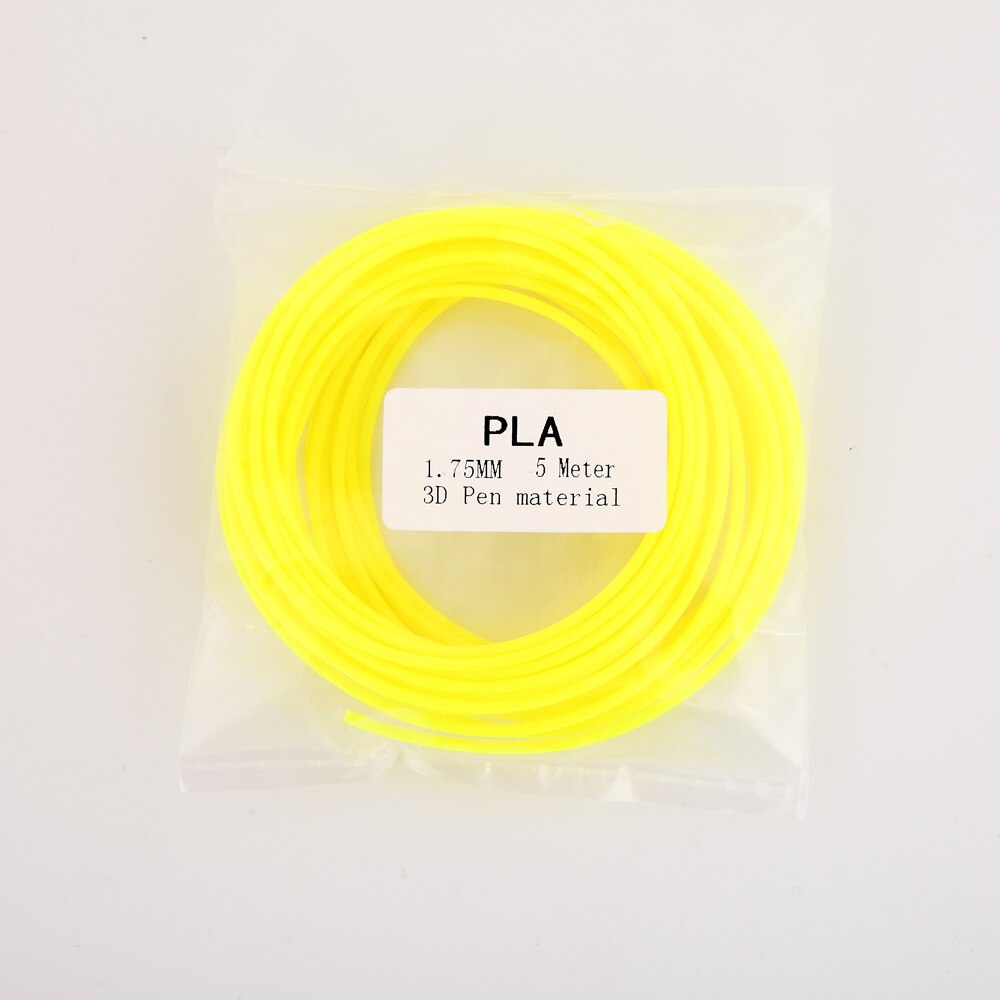 Filamento PLA de 10M, 5 metros de tolerancia +/-0,02mm, 100% sin burbujas, colores aleatorios, , filamento PLA ecológico