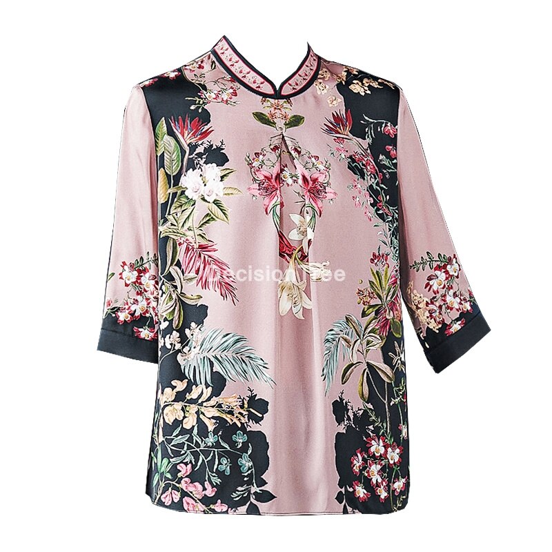 2022 cheongsam blouse traditional cheongsam oriental chinese clothing for women tops traditional chinese qipao cheongsam top