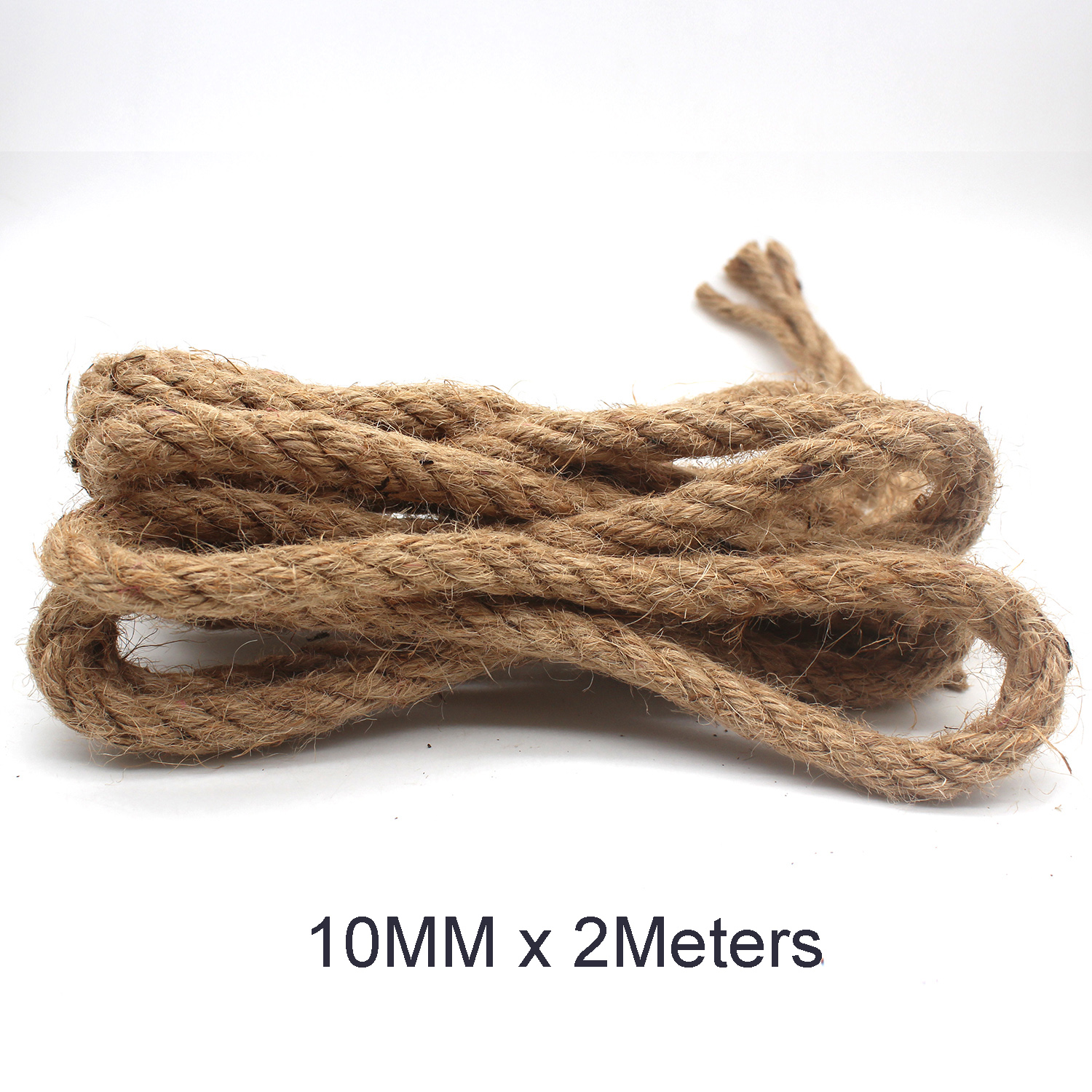 Natuurlijke Jute Touw String Lint Voor DIY Ambachten Bruiloft Kerst Home Decortion Vintage Jute Koord Touw Draad Naaien Party: Koper