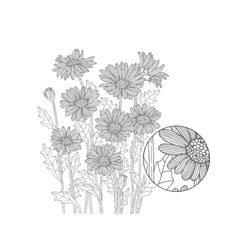 Tropical Plants Clear Flowers Vintage Clear Stamps Scrapbooking Make Photo Album Card Diy Paper Embossing Craft Supplies: Y0435-Stamps