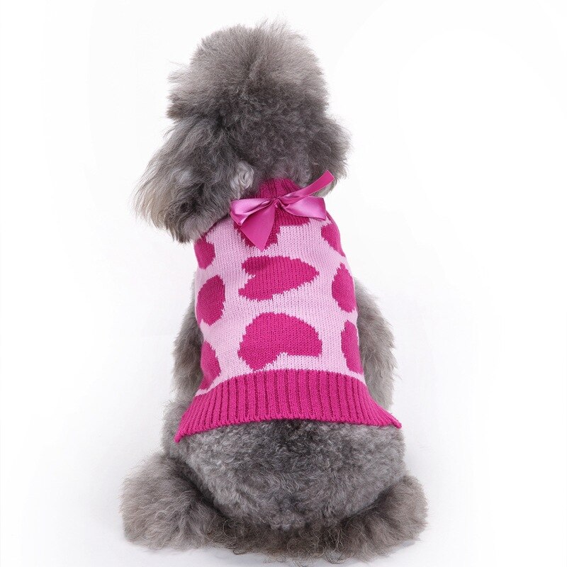 Kerst Sneeuwvlok Hond Trui Winter Warme Hond Jas Kleding Puppy Kat Hoodie Voor Kleine Middelgrote Honden Doggyzstyle
