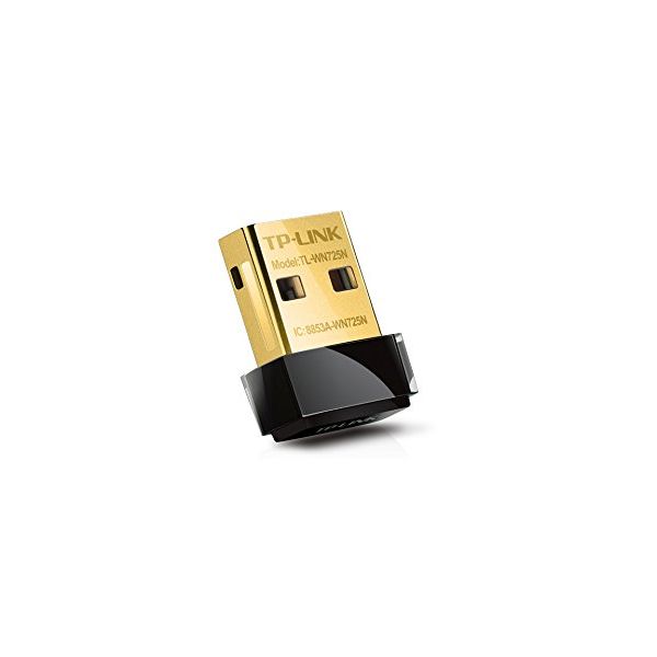 Adaptateur Wi-Fi TP-LINK Nano TL-WN725N 150N WPS USB noir