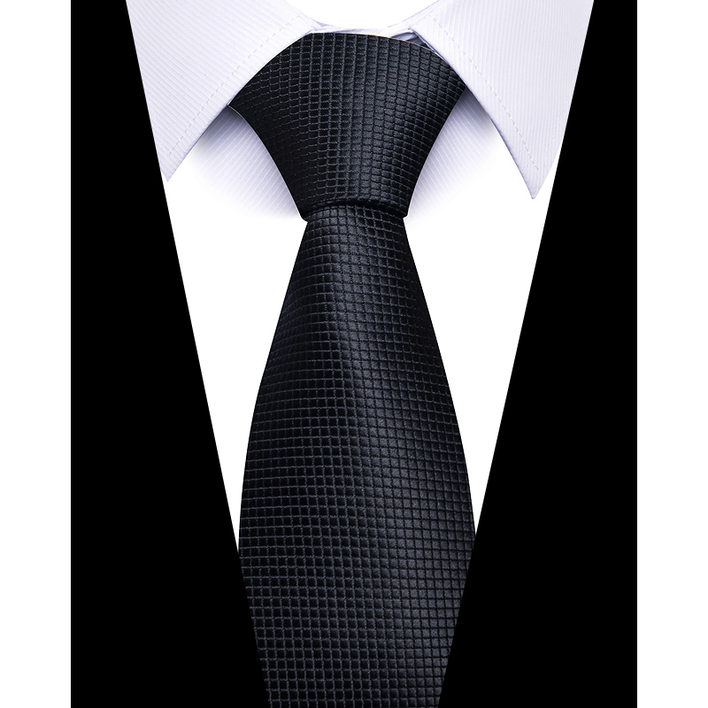 Corbata para hombre, , lujosa, 7,5 cm, corbata, accesorios para camisa, rayas, rojo oscuro, día de Año para hombre