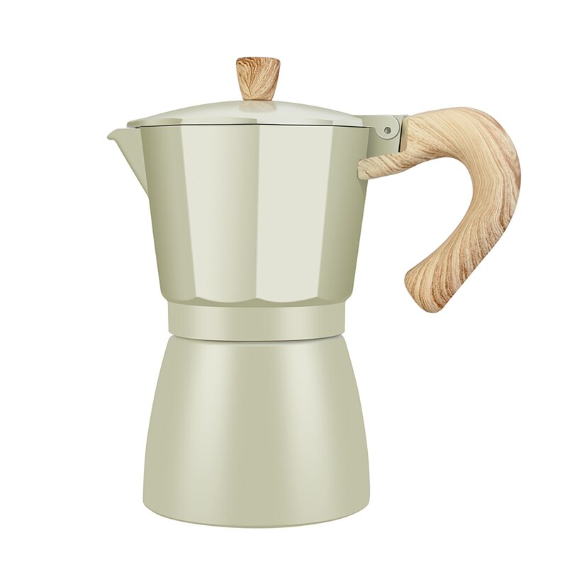 Mocha -kahvinkeitin italialainen espresso -kahvinkeitin percolator pot liesi kahvinkeitin 300ml