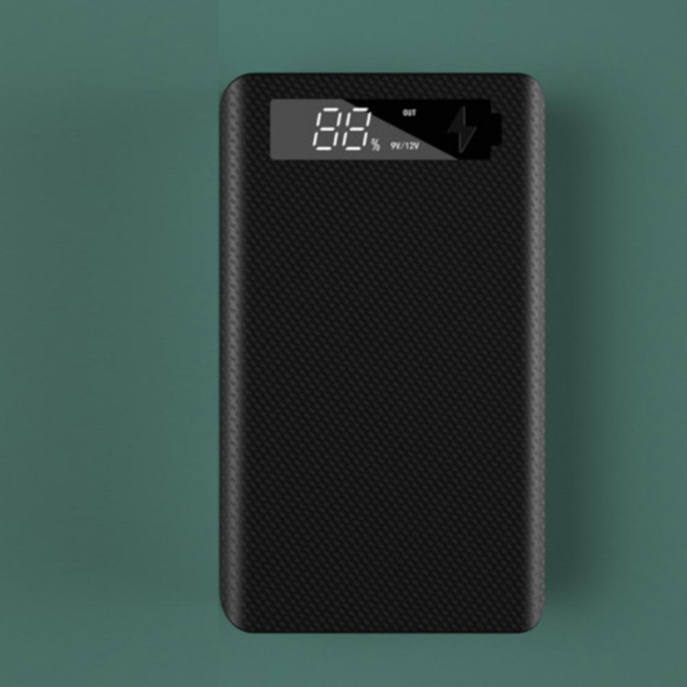 Praktische Handy Power Akku Ladegerät DIY Fall mit LED Licht Power Bank Fall Komfortable Grip für Handys