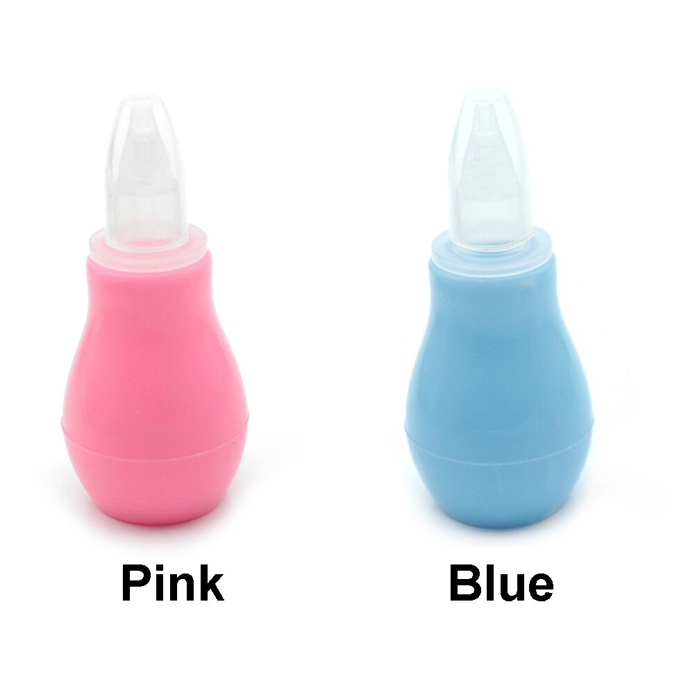 Newborn Baby Soft Silicone Nose Aspirator Toddler Nose Cleaner Infant Snot Vacuum Sucker Soft Tip Cleaner Baby Care