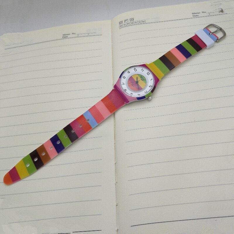 Mode Retro Art bloemen dame Horloge Creatieve Persoonlijkheid jelly Horloges Siliconen waterdichte sport Koreaanse Harajuku horloges