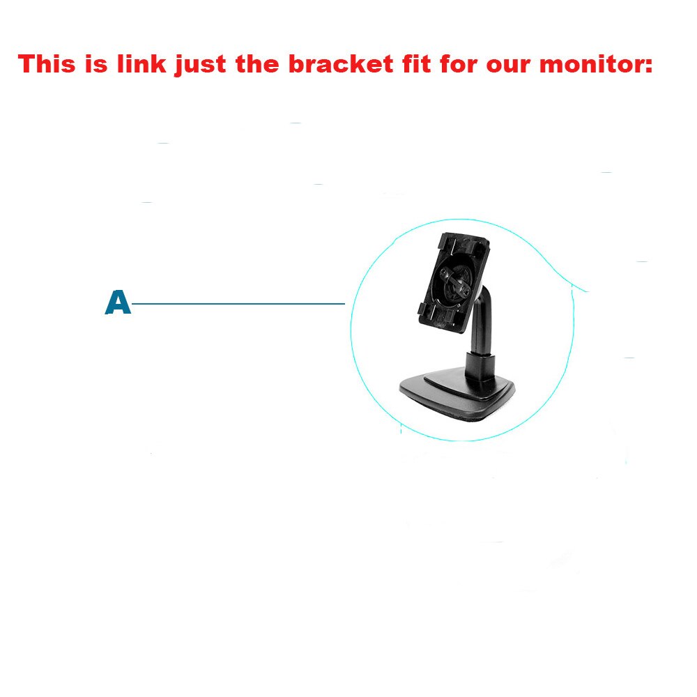 1 stück Auto Halterung für unsere 5,0 Zoll Auto Monitor TFT LCD 800*480