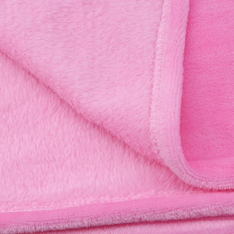 Born kid bomull bekväm filt vintermjuk håll värmen soffa/bebisfilt bebis pojke flicka badfilt flanell swaddle