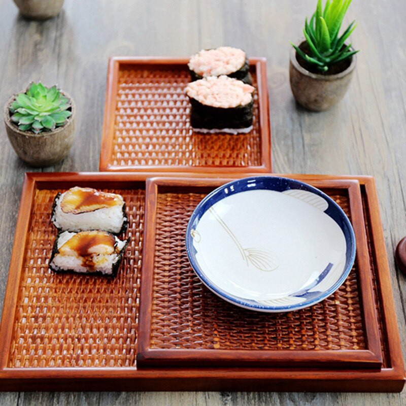 bamboo tea tray solid bamboo tea board kung fu tea tools for cup teapot crafts tray environment nature