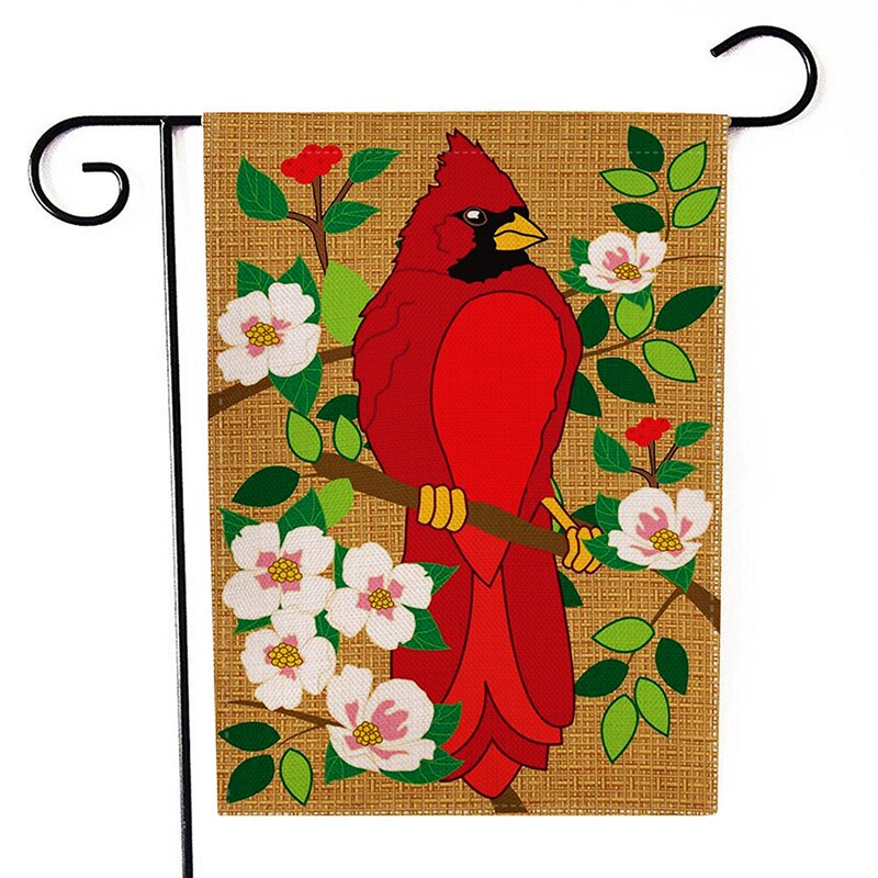 Butterfly Pattern Garden Flag 30x45cm Flower Print Garden Banner Indoor Outdoor Festival Home Decor Flags: 5