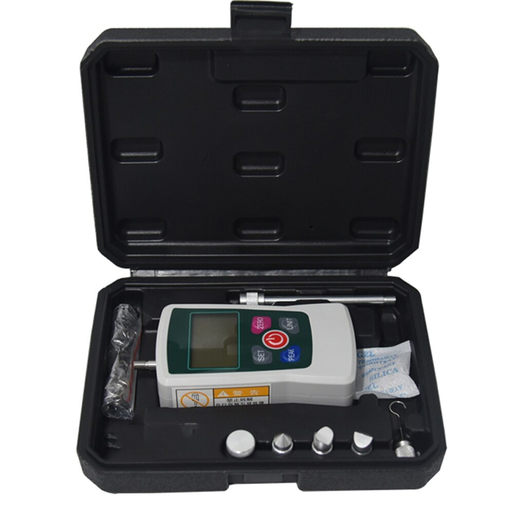 Digital Push Pull Force Gauge Meter Tester with Max 20N Accuracy Plus Minus 1Percent N Kg Lb Oz 4 Units