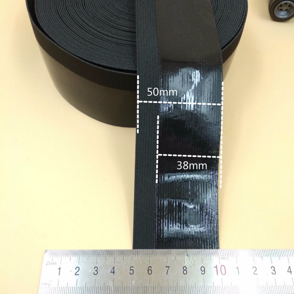 2 "transparent Kein Verrutschen Silikon Elastische Für NäHenne Diy Zusätzlichen Halt 50mm Gurtband Breite Silikon Breite 38mm Nähzubehör