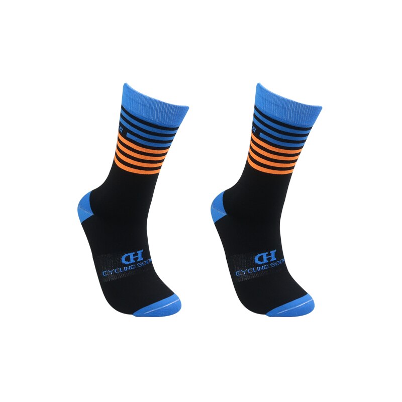 Calzini da ciclismo traspiranti antisudore professionali sport da corsa calzini traspiranti per bicicletta calzini da bici colorati Unisex: 05