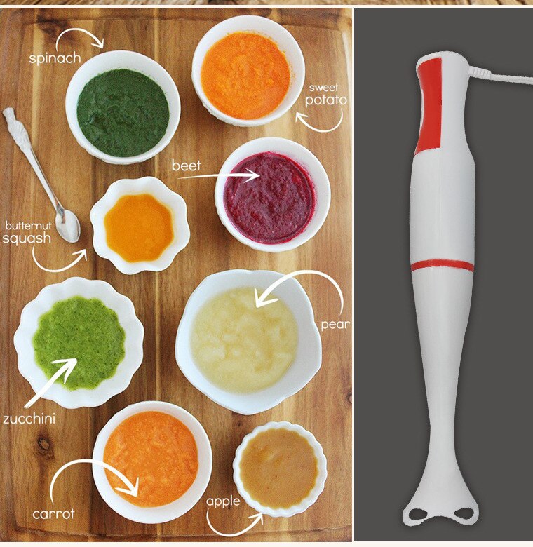 Multi-function Electric Cooking Stick Machine Mixer Food Supplement Juicer Milkshake Handheld MIX-538A