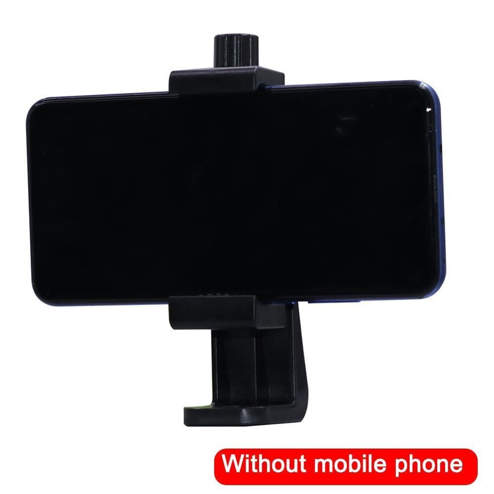 Universal Phone Tripod Mount Adapter Rotatable Camera Cell Phone Holder Bracket Clipper Adjustable Clamp Vertical Tripod Stand