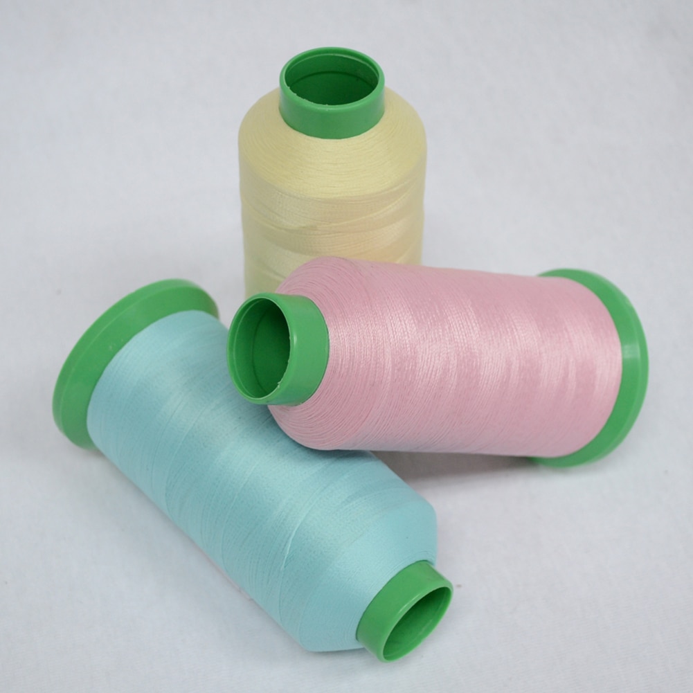 1000 Yards Luminous Glow In The Dark Sewing Machine Embroidery Threads Craft Patch Steering-wheel Sewing Accessories #734