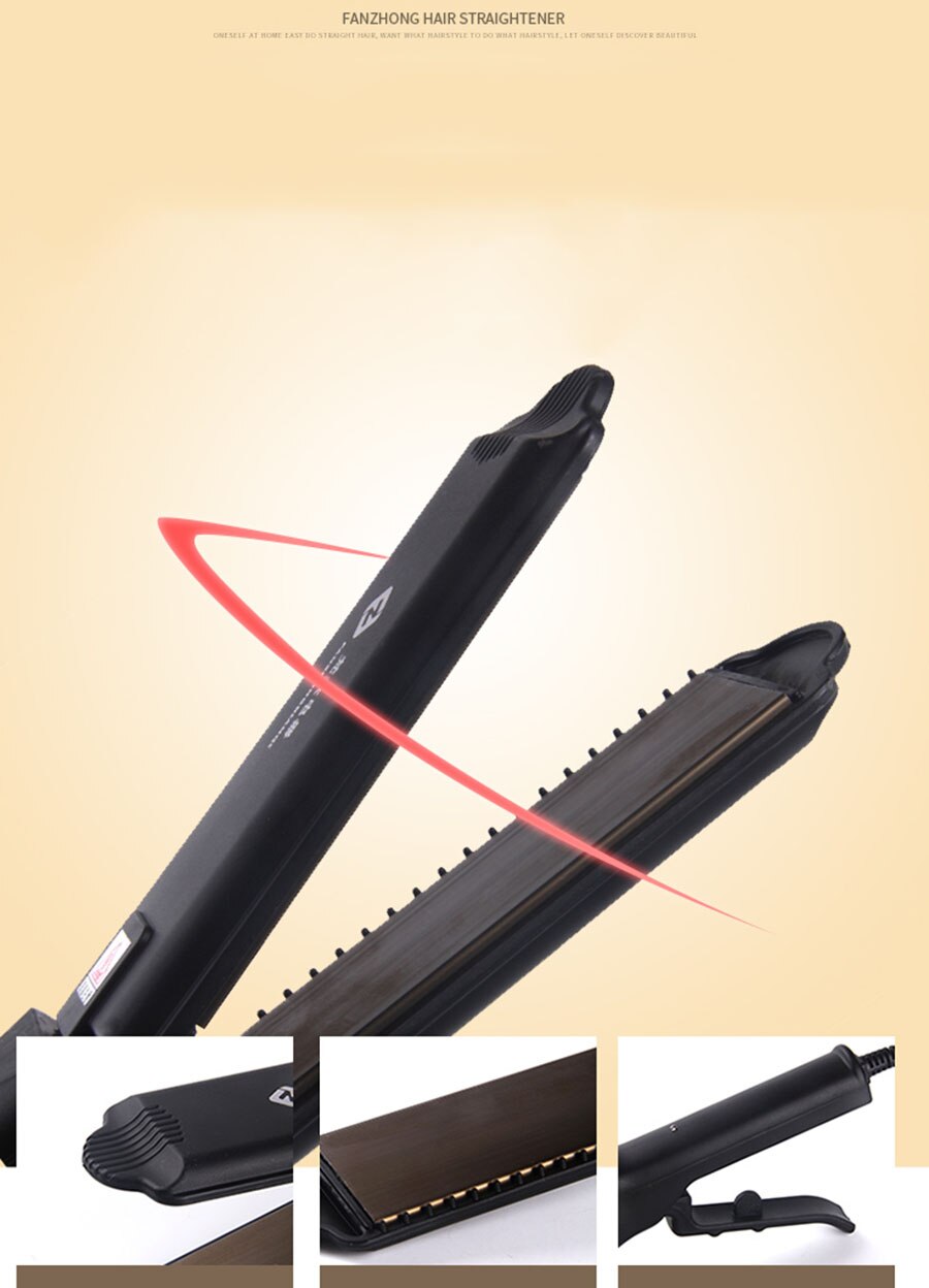 Electric Flush Water Ripple Does Not Hurt Mini Hair Grain Corn Stigma Fluffy Pad Root Corn Iron Straight Hair Splint D032