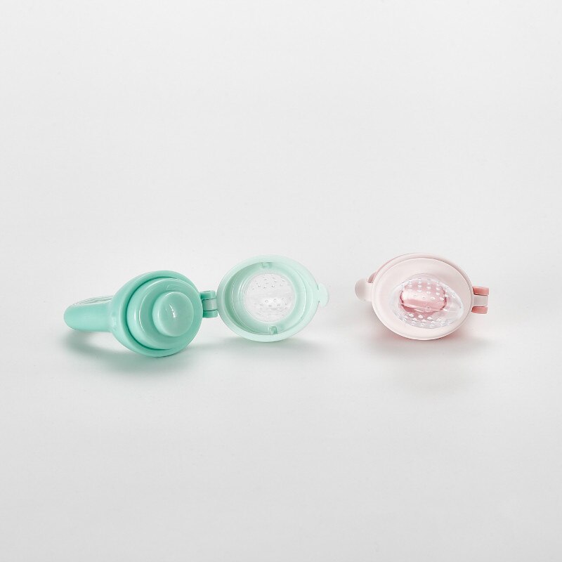 Cartoon baby fruit complementary food bite bag / baby fruit and vegetable music complementary food device...