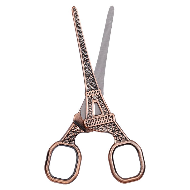 MIUSIE Durable Tailor Scissors Sewing Scissors DIY Household Fabric Cutter Shears Cross Stitch Scissors For Sewing Needlework: Red bronze