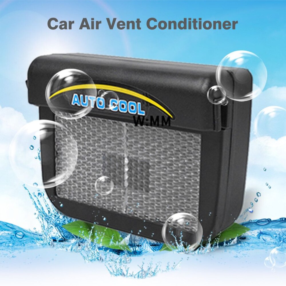 Eco-Friendly Solar Power Mini Air Conditioner For Car Easy To Install Air Vent Cool Fan Car Air Conditioner Ventilation